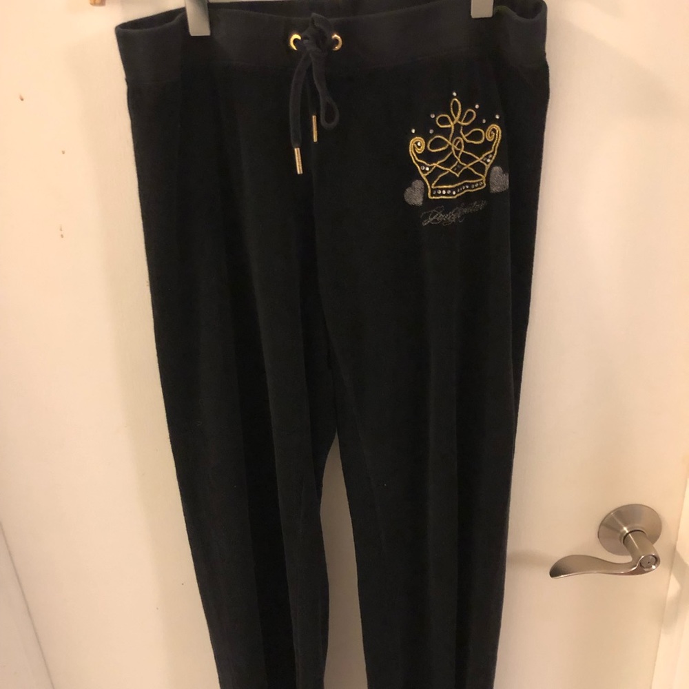 Y2K JUICY COTURE TRACK PANTS